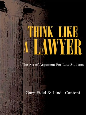 cover image of Think Like a Lawyer